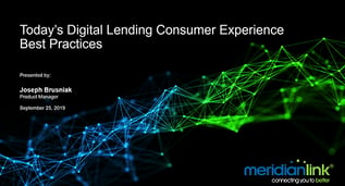Webinar Todays Digital Lending Consumer Experience Best Practices