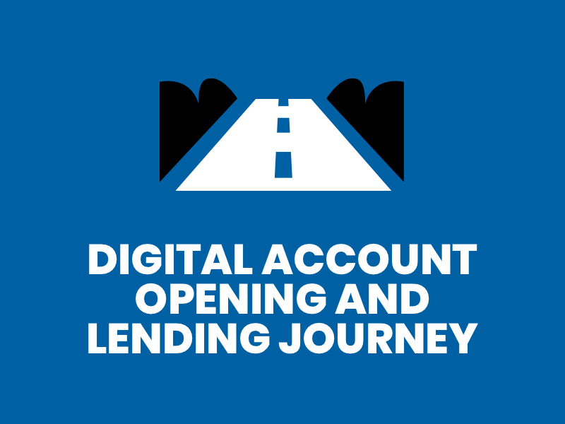 Blue-Digital Account Opening Lending Journey